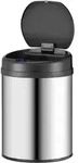 M&Uuml;LLEIMER rund 30L silber mit Sensor