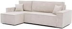 ECKSOFA Paris mit Schlaffunktion Cord