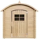 KINDERSPIELHAUS aus Holz - B112xL146xH145 cm/1,1m2 - M505-1