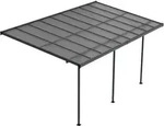 TERRASSENDACH Borneo Aluminium 5,5x3m dunkelgrau