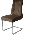 Schwingstuhl-Set MARLEN XXL Braun, Wippfunktion