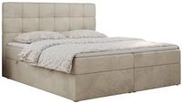 BOXBETT ERNI 180/200 - Beige Velvet - H3