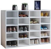 Schuhschrank Hinsol L Wei&szlig; ca. 92x67x33 cm