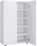 Schuhschrank Lona XL ca.70x110x39cm Wei&szlig;