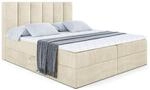 BOXBETT mit Matratze H3 und Lattenrost - BOXI1 - 180x200 cm Beige