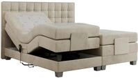 BOXBETT ELEKTRO 160/200 Beige Velvet - H3