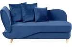CHAISELONGUE-LINKSSEITIGE Blau Meri