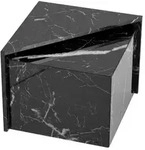 Couchtisch Monobloc Schwarz hochglanz