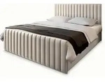 BOXBETT ARION 180x200 cm mit Matratze und Topper, H2+H3 - Beige