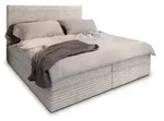 BOXBETT PISA 140x200 cm mit Matratze und Topper - Creme