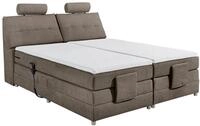 Boxspringbett Palermo elektrisch 180x200cm Braun
