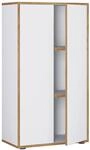 Aktenschrank Salia B60 Wei&szlig;/Honigeiche