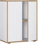 Aktenschrank Salia B60 Honigeiche/Wei&szlig;