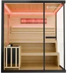SAUNA Vantaa 175 x 140 cm mit 8 kW Saunaofen