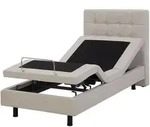POLSTERBETT 90/200cm Beige Duke