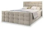 BOXBETT AMON 140x200 cm mit Matratze und Topper - Beige