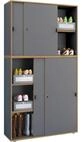 Schuhschrank Salia Anthrazit/Honigeiche