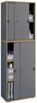 Schuhschrank Salia Anthrazit/Honigeiche
