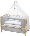 BABYBETT Jumbo twins grau 5er-Set 60 x 120 cm