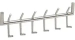 Wandgarderobe ca. 60x19x10 cm Silberfarben