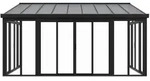 WINTERGARTEN 292 x 548 x 312 cm dunkelgrau