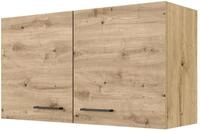 K&uuml;chenoberschrank Cara ca. 100x55x32 cm Eiche Artisan