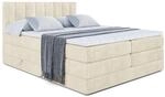 BOXSPRINGBETT OTTA KING - 160x200 - H3/H4 - Beige