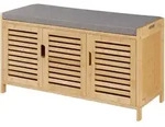 SCHUHSCHRANK Selk mit Sitzfl&auml;che