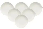 FR&Uuml;HST&Uuml;CKSTELLER Flow wei&szlig; &oslash; 21 cm 6er Set