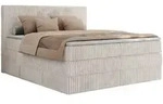 BOXSPRINGBETT TILIANO KING - 180/200 - Beige Cord - H4