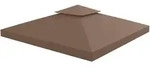 PAVILLONDACH, Polyester, Kaffee