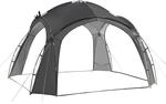 Pavillon Ticino ca. 350x230x350 cm Schwarz