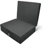 KLAPPMATRATZE Campix 195/80/10 cm Anthrazit