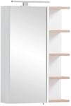 Spiegelschrank Balto Wei&szlig; 1-t&uuml;rig mit LED
