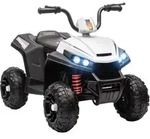 KINDER Elektroquad, Wei&szlig;, Kunststoff, Metall, 85cm x 55,5cm x 62cm