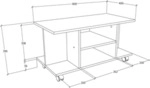 TV-Rack Finalo Wei&szlig;