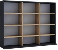 Regal Megosa L Schwarz/Honigeiche