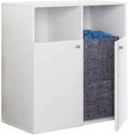 W&auml;scheschrank Klidas L Wei&szlig;