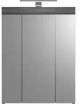 Spiegelschrank Scout Anthrazit/Wei&szlig; mit LED