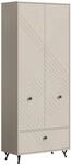 Garderobenschrank Notes ca. 80x195x35 cm Sandbeige