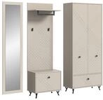 Garderobe Notes 4-teilig ca.215x190x35cm