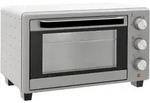 MINIBACKOFEN Metall Edelstahl Silber