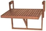 Balkonh&auml;ngetisch Berkeley ca. 65x64x52 cm Holz ge&ouml;lt