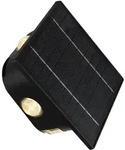 Solarleuchte Klar/Schwarz max. 0,5 Watt
