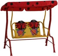 Gardenson Kinder-Hollywoodschaukel 672612 Rot