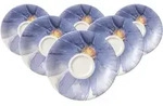 MOKKA-/ESPRESSOUNTERTASSEN Mariefleur Gris Basic bunt &oslash; 12 cm 6er Set