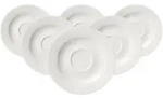 ESPRESSOUNTERTASSEN Levi wei&szlig; &oslash; 12,5 cm 6er Set