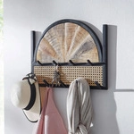 Wandgarderobe Wohnling Mangoholz/Schwarz