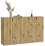 Schuhschrank Projekt X ca.152x99x34cm Eichefarben