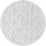 Webteppich Pisa Creme ca. ⌀ 120cm